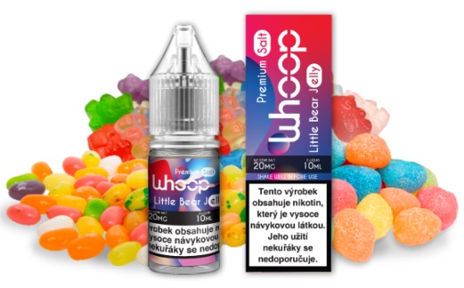 E-liquid WHOOP Salt - Little Bear Jelly 10ml 20mg