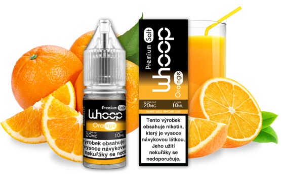 E-liquid WHOOP Salt - Orange 10ml 20mg