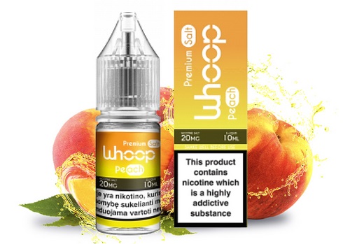 E-liquid WHOOP Salt - Peach 10ml 20mg