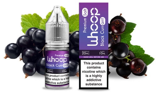 E-liquid WHOOP Salt - Blackcurrant 10ml 20mg