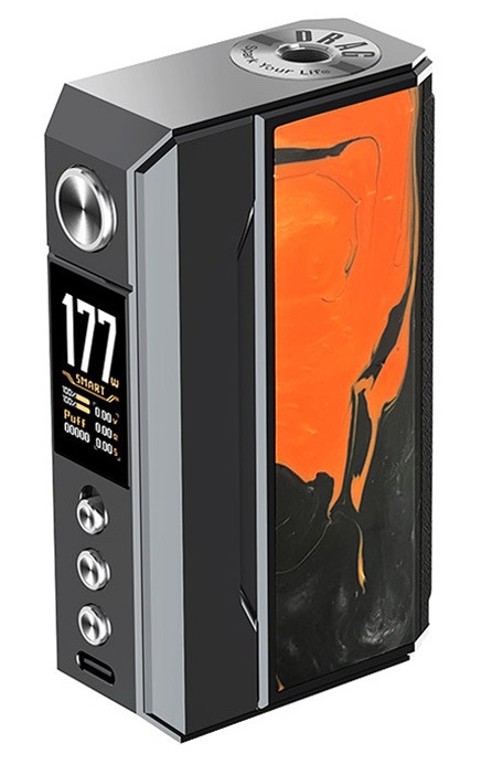 VooPoo Drag 4 Mod 177W Gun Metal & Tropical Orange