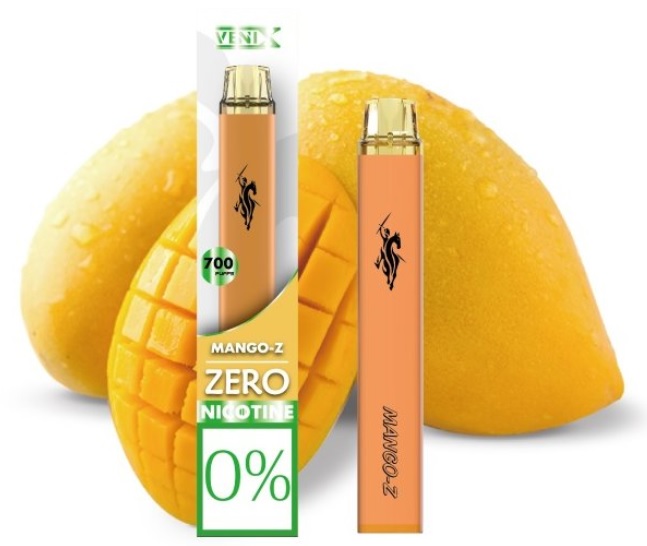 Venix Zero Mango 0 mg 700 potáhnutí 1 ks