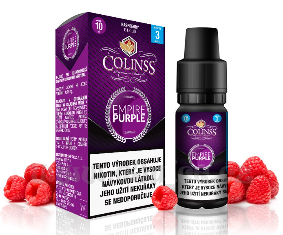 Colinss Empire Purple Malina 10 ml Množství nikotinu: 12mg
