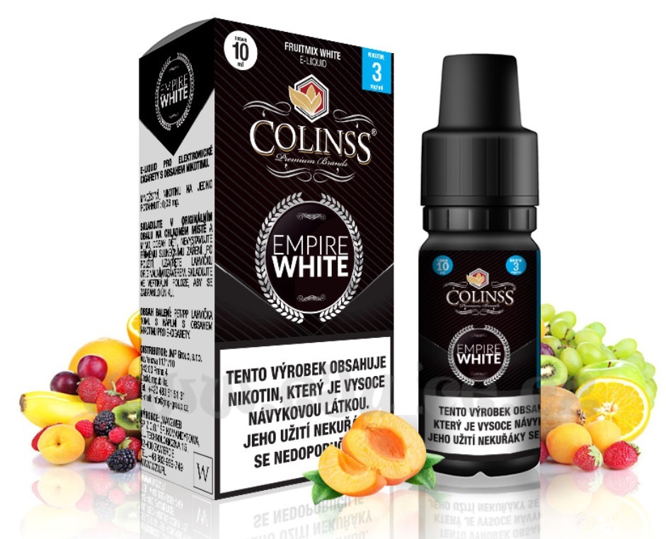 Colinss Empire White Ovocná směs 10 ml Množství nikotinu: 0mg