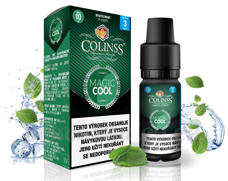 Colinss Magic Cool Ledový mentol 10 ml Množství nikotinu: 6mg