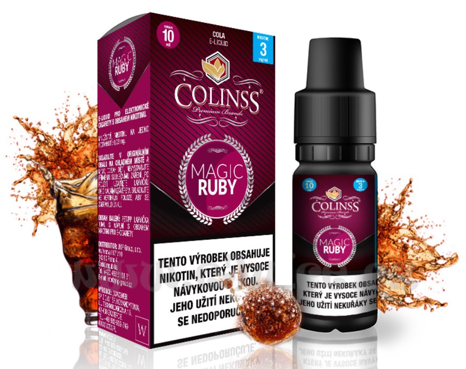 Colinss Magic Ruby Kolová limonáda 10 ml Množství nikotinu: 3mg