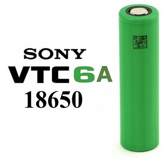 SONY VTC6A baterie 18650 25A 3000mAh