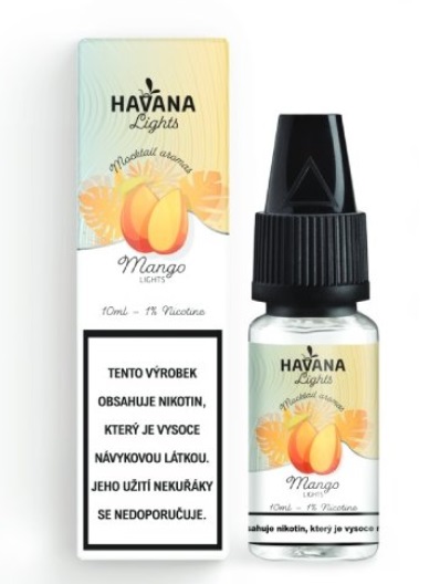 E-liquid Havana Lights Nic Salt - Mango 10ml Množství nikotinu: 10mg