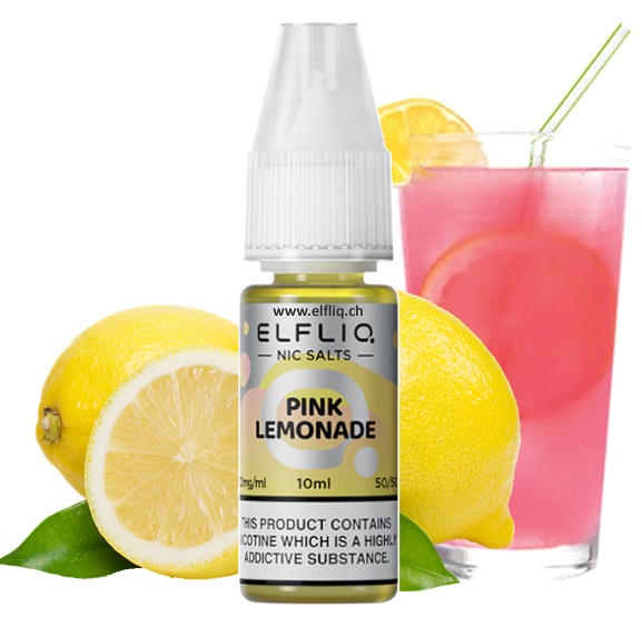 ELF BAR ELFLIQ - Pink Lemonade 10ml Množství nikotinu: 20mg