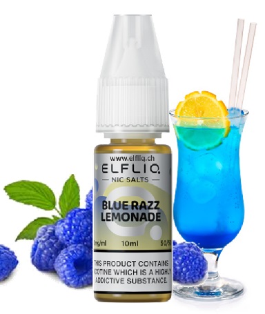 ELF BAR ELFLIQ - Blue Razz Lemonade 10ml Množství nikotinu: 20mg