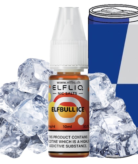ELF BAR ELFLIQ - Elfbull Ice 10ml Množství nikotinu: 20mg