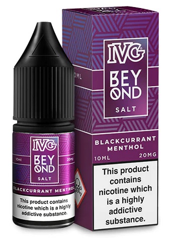 E-liquid IVG Beyond Salt - Blackcurrant Menthol 10ml Množství nikotinu: 20mg