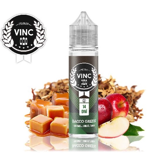 Příchuť VINC BACCO GREEN Shake and Vape 12ml