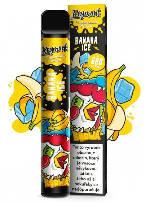 Kurwa Reymont Banana ICE 20 mg 688 potáhnutí 1 ks
