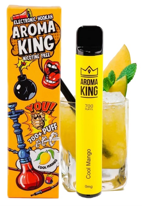 Aroma King Hookah Cool Mango 0 mg 700 potáhnutí 1 ks