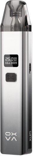 OXVA Xlim V2 Pod 900 mAh - Shiny Silver Black 1 ks