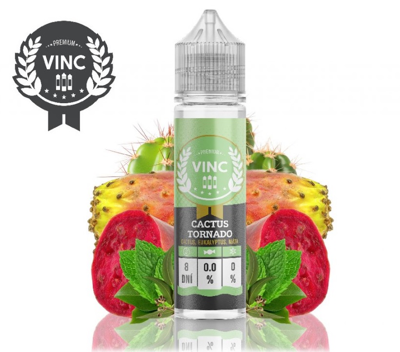 Příchuť VINC CACTUS TORNADO Shake and Vape 12ml