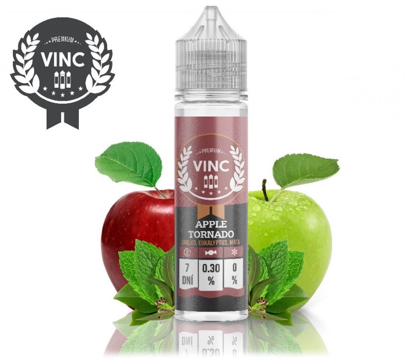 Příchuť VINC APPLE TORNADO Shake and Vape 12ml