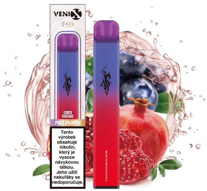 Venix Pro Blue Pom-X 18 mg 700 potáhnutí 1 ks