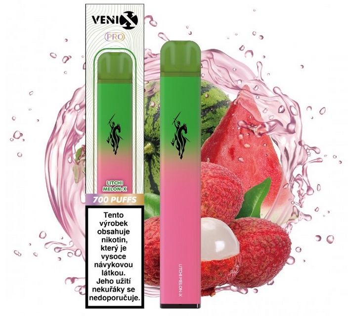 Venix Pro Litchi Melon-X 18 mg 700 potáhnutí 1 ks