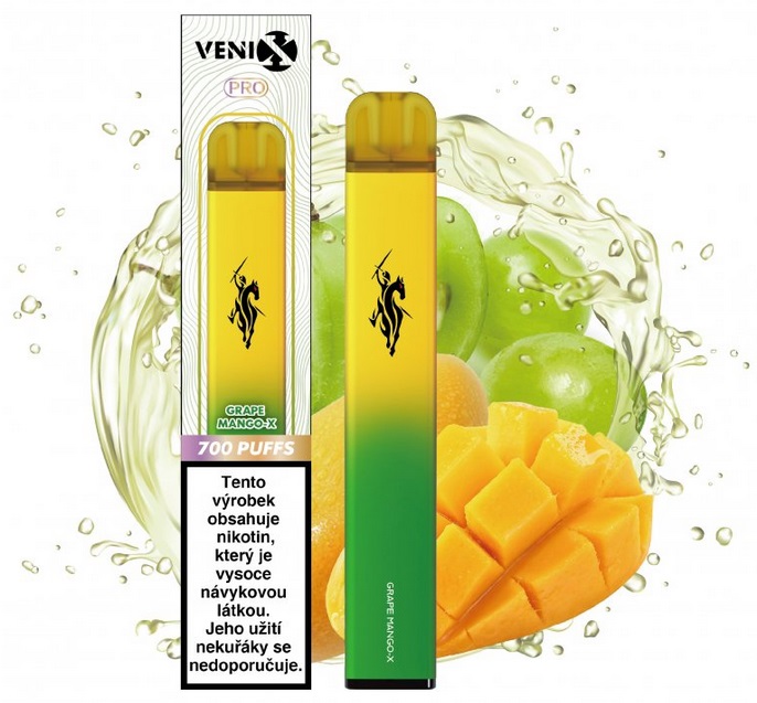 Venix Pro Grape Mango-X 18 mg 700 potáhnutí 1 ks