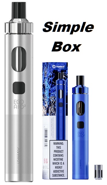 Joyetech eGo AIO 2 Simple Box 1700 mAh Shiny Silver 1ks