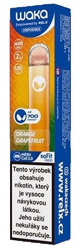 WAKA soFit Orange Grapefruit 18 mg 700 potáhnutí 1 ks