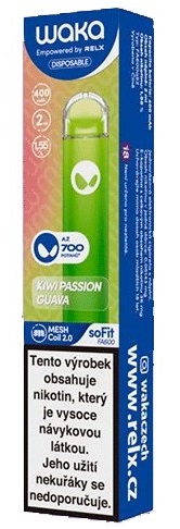 WAKA soFit Kiwi Passion Guava 18 mg 700 potáhnutí 1 ks