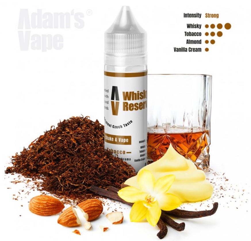 Adams vape Whisky Reserve Shake & Vape 12ml