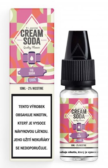 Ti Juice Cream Soda - FIG 10ml 20mg 1ks