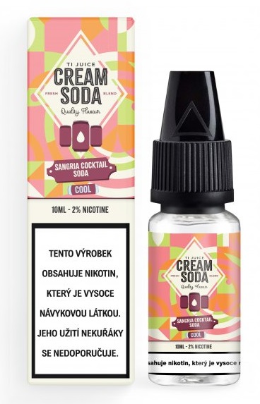 Ti Juice Cream Soda - Sangria Cocktail 10ml 20mg 1ks