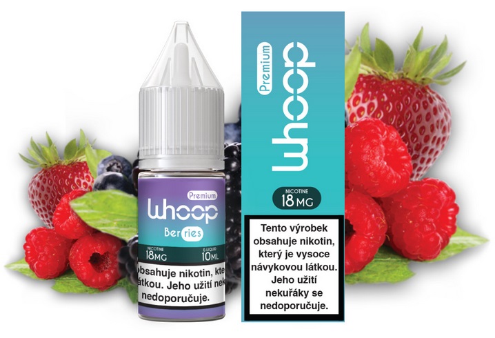 WHOOP - Wild Berries 10ml Množství nikotinu: 18mg