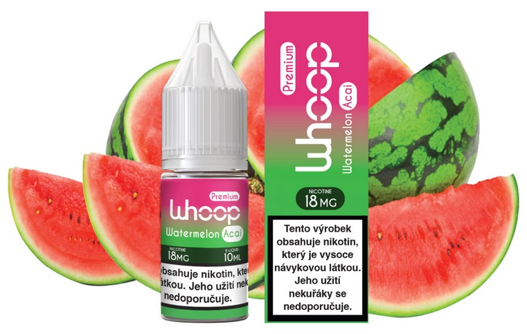WHOOP - Watermelon Acai 10ml Množství nikotinu: 18mg