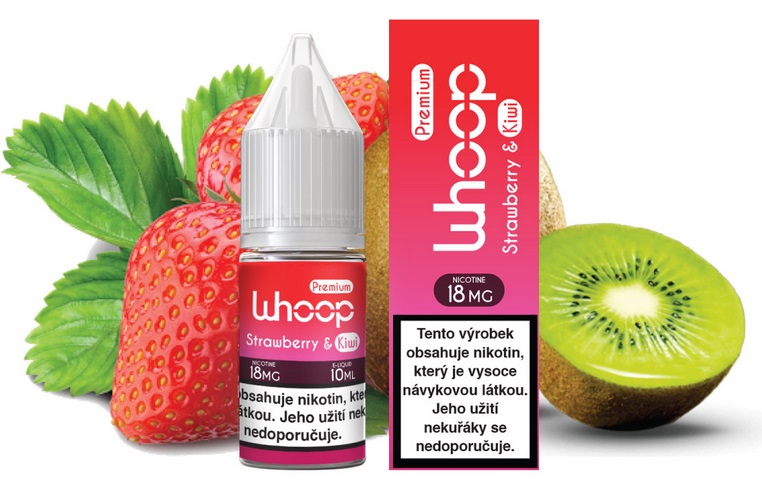 WHOOP - Strawberry Kiwi 10ml Množství nikotinu: 18mg