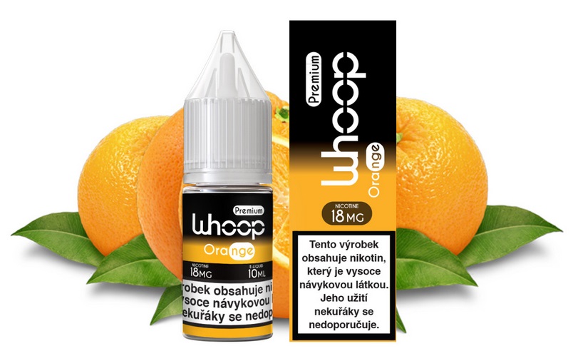 WHOOP - Orange 10ml Množství nikotinu: 18mg