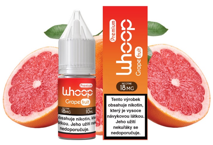 WHOOP - Grapefruit Chill 10ml Množství nikotinu: 0mg