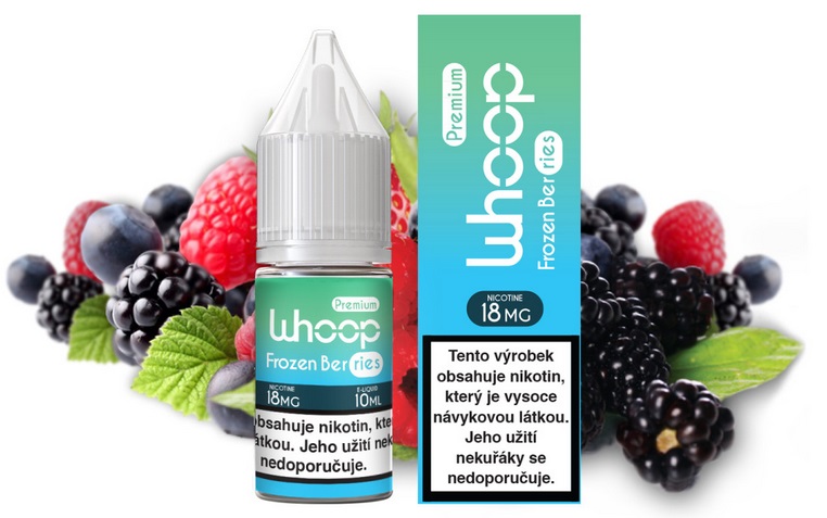 WHOOP - Frozen Berries 10ml Množství nikotinu: 18mg