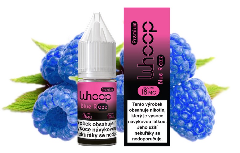 WHOOP - Blue Razz 10ml Množství nikotinu: 6mg