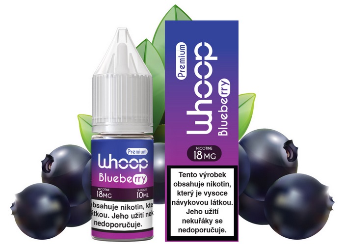 WHOOP - Blueberry 10ml Množství nikotinu: 6mg