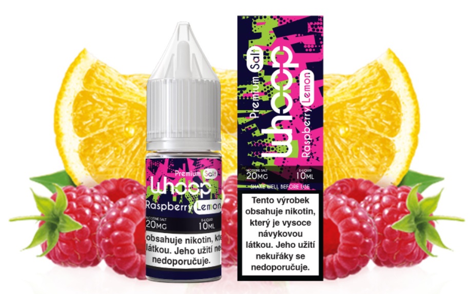 WHOOP SALT Raspberry Lemon 10 ml 20 mg