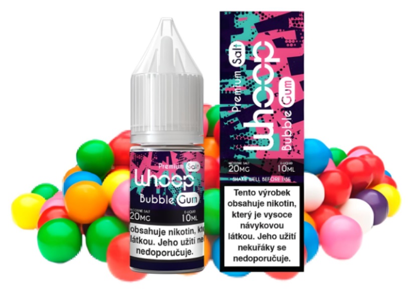 WHOOP SALT Bubble Gum 10 ml 20 mg