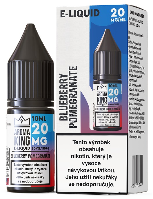 Aroma King Salt Blueberry Pomegranate 10 ml 20 mg