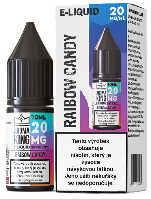 Aroma King Salt Rainbow Candy 10 ml 20 mg