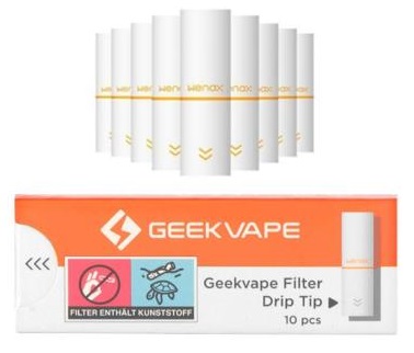 Náhradní filter náustek pro GeekVape Wenax M1 Combo - 10ks