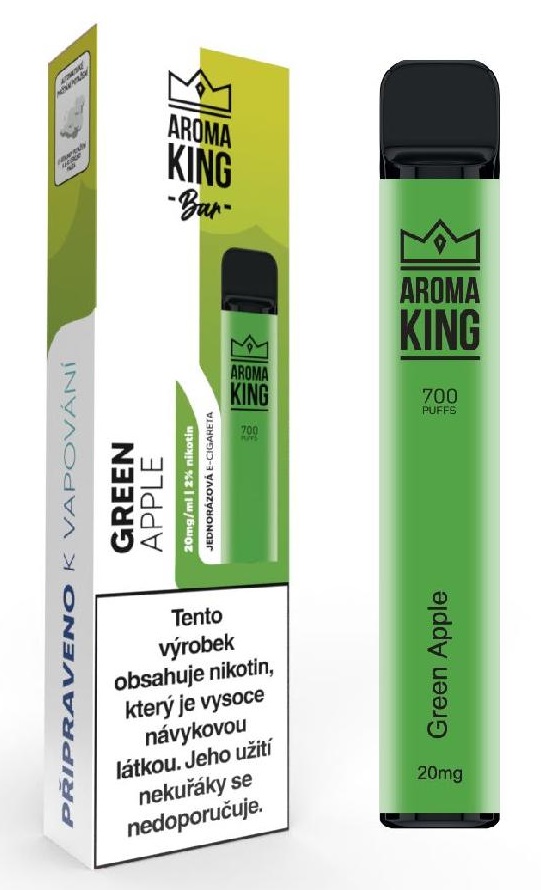 Aroma King Classic Green Apple 20 mg 700 potáhnutí 1 ks