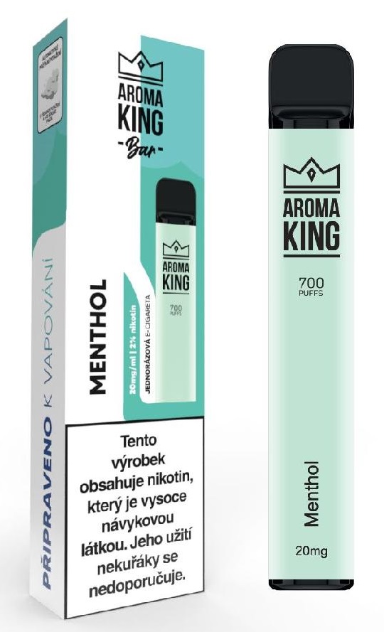 Aroma King Classic Menthol 20 mg 700 potáhnutí 1 ks