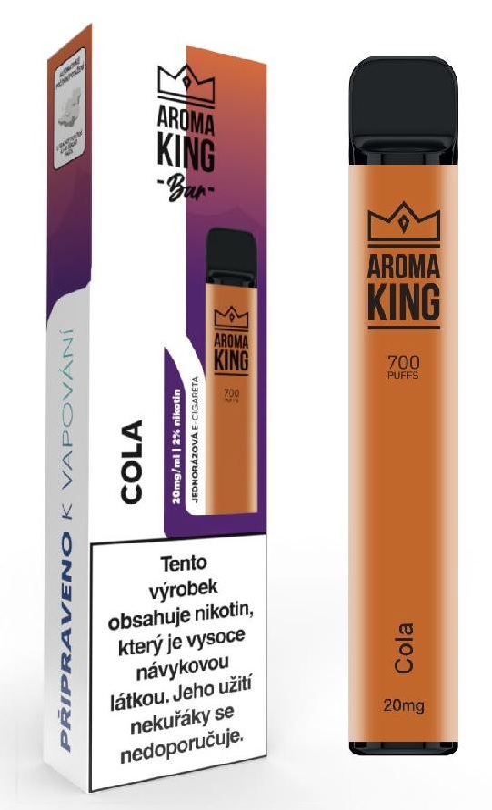 Aroma King Classic Cola 20 mg 700 potáhnutí 1 ks