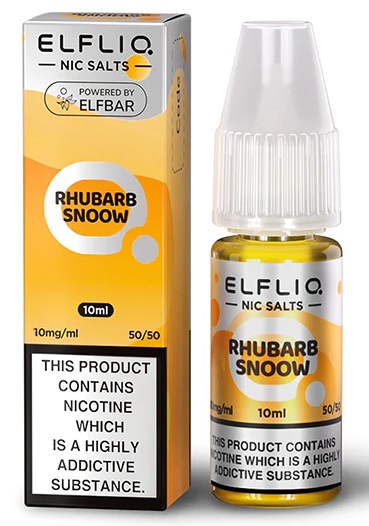 ELF BAR ELFLIQ - Rhubarb Snoow 10ml Množství nikotinu: 10mg