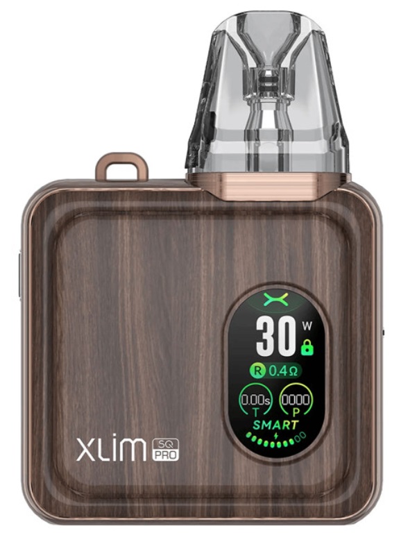 OXVA Xlim SQ Pro Pod Kit 1200 mAh Bronze Wood 1 ks