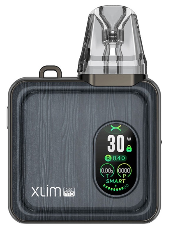 OXVA Xlim SQ Pro Pod Kit 1200 mAh Gunmetal Wood 1 ks